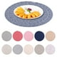 thumbnail image 2 of Mantel individual genérico de 18 cm para ollas calientes de cocina, decoración de mesa, color gris claro, 2 of 9