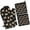 Bulldog Dog, variant on Black Dog Puppy Paw Kitchen Oven Mitt and Pot Holder Sets 4 Pcs for Baking, Cooking and Grilling, Heat Resistant Up To 392 °F