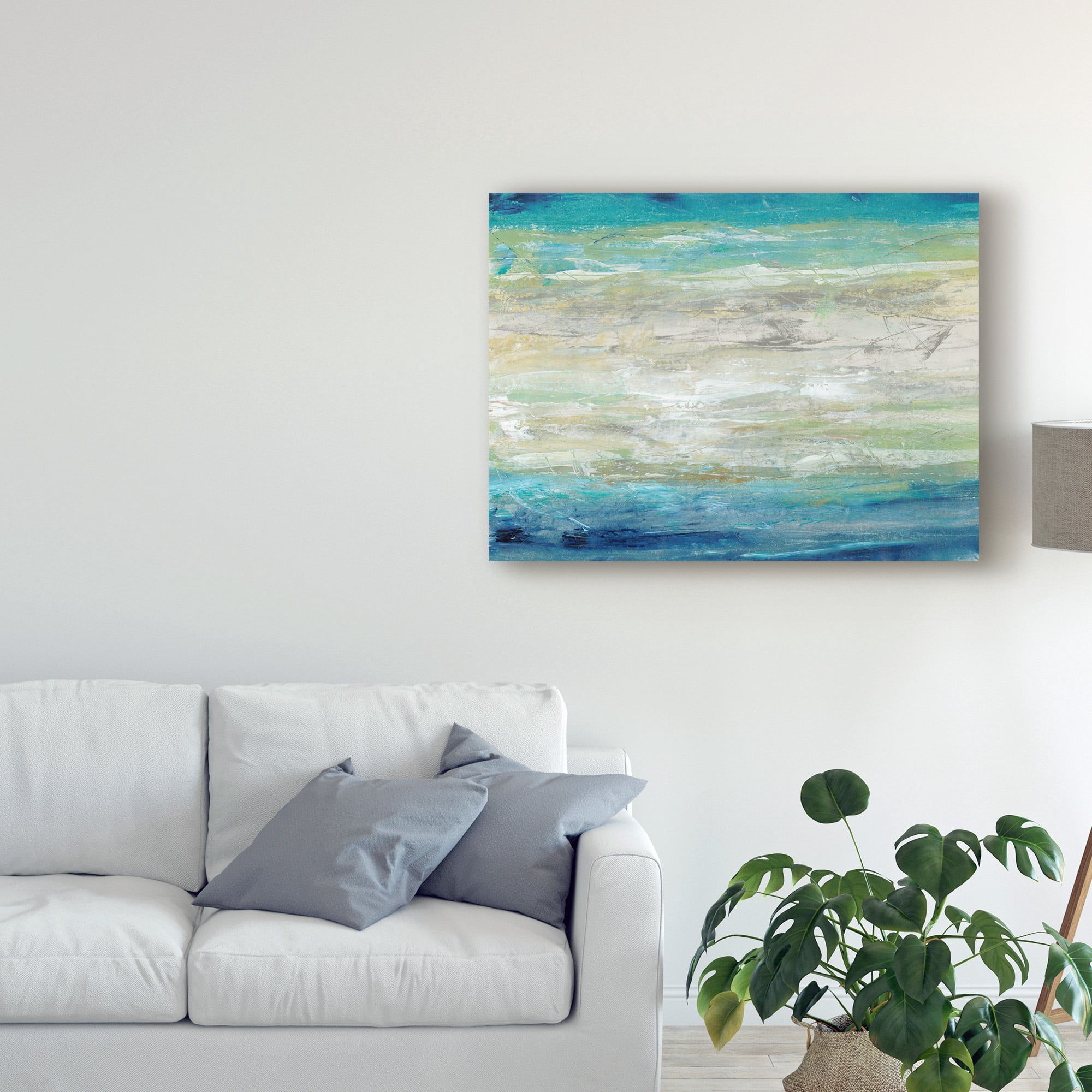 Trademark Fine Art 'Wave Length I' Canvas Art by Tim OToole