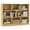 Yellow, variant on Costway 8 Cube 3-Tier Open Wooden Bookshelf Toy Storage Organizer with Anti-toppling Kits Green
