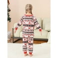 thumbnail image 3 of DAKIMOE Christmas Pajamas for Family Matching Sets Couples Xmas Pjs Matching Set Long Sleeve Top and Pants Loungewear Festive Holiday Nightwear Jammies Sleepwear For Adult Women Men Kids, 3 of 8