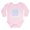 Petal Pink, variant on CafePress - If You Think Im Cure You Should See My Dad! Body S - Long Sleeve Cotton Baby Bodysuit
