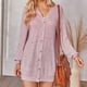 thumbnail image 4 of Moda mujer manga larga cárdigan sólido otoño Casual abrigo blusa Top Pompotops  qwe21165, 4 of 9
