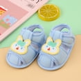 thumbnail image 6 of Biezeib Baby Boys Girls Summer Sandals Cute Bunny Flat Shoes Non-Slip Sole Toddler First Walker Shoes, 6 of 6