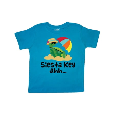 

Inktastic Siesta Key Florida Summer Vacation Gift Toddler Toddler Girl T-Shirt