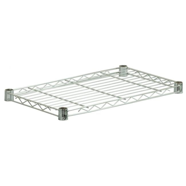 Honey Can Do SHF350C1448 14 x 48 in. 250 Lb Capacity Chrome Shelf