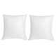 thumbnail image 1 of Fundas de cojín decorativas para muebles de interior y exterior blanco, 1 of 9