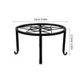 thumbnail image 4 of KAKOWELY 1 soporte de hierro simple para macetas, soporte para macetas de jardinería, soporte para macetas de balcón, 4 of 5