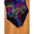 thumbnail image 6 of iEFiEL Girls Mermaid Scales Dance Leotard Gymnastic Dance Wear, 6 of 6