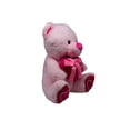 thumbnail image 3 of Oso De Peluche Rosa Corazón Con Moño Regalo San Valentin, 3 of 5