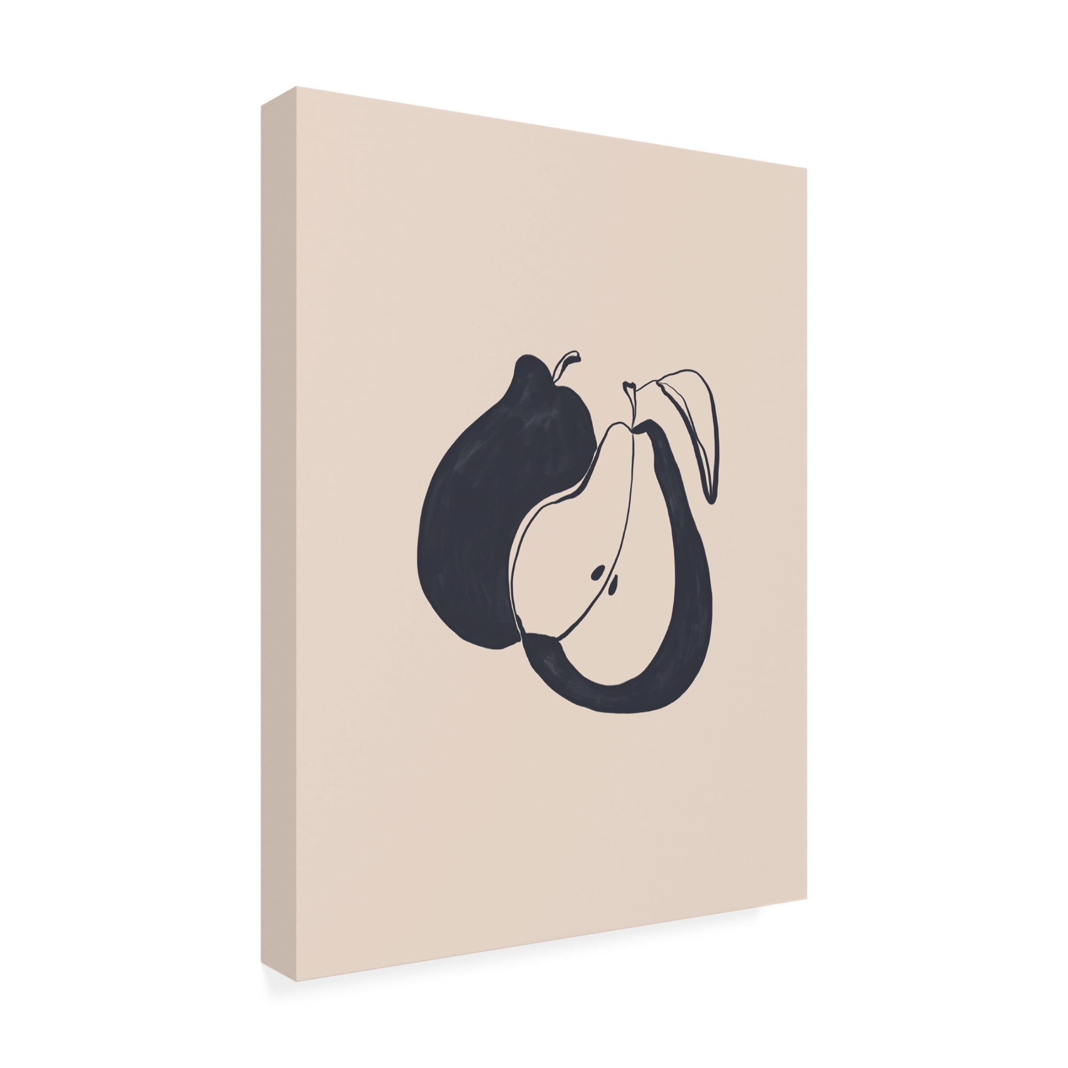 Trademark Fine Art Ivy Green Illustrations Pears Canvas Wall Art