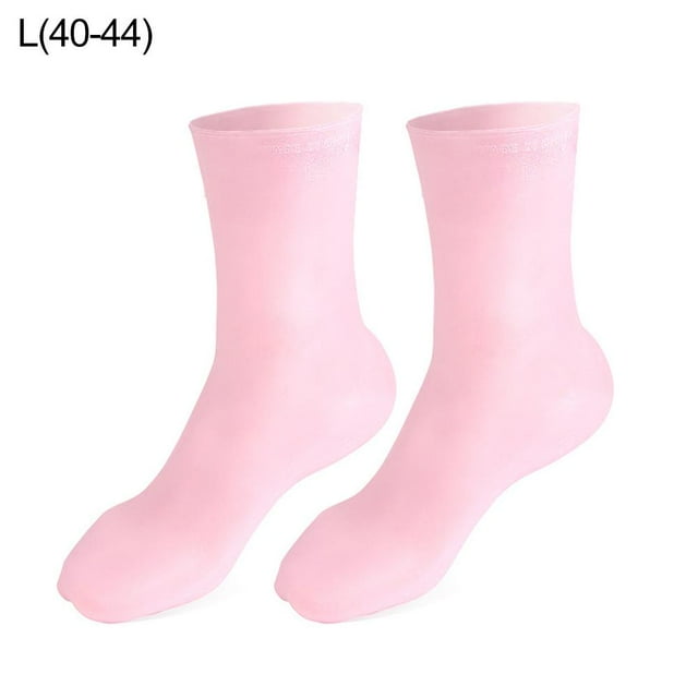 Sebs Gel Socks Moisturizing Silicone Socks Foot Protectors For Men and