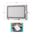 thumbnail image 5 of Photography Lamp,Built-in 2800mah Battery Panel Camera Fill Portable Battery With Oled Leds Dslr Video With Oled Screen Screw 3500k-5700k Dimmable Inch Screw 3500k-5700k Fill Built-in 2800mah, 5 of 7