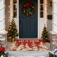 thumbnail image 6 of Honmine Christmas Kitchen Mats, 16” x 24” Washable No-Slip Gold Christmas Tree Kitchen Rugs, Winter Holiday Decor Low-Profile Door Mat for Floor, 6 of 6