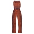 thumbnail image 2 of Tribal Geometric Sleeveless Party Wear Romper Jumpsuit Pants, 2 of 10