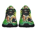 thumbnail image 5 of Chihuahua Dog St Patrick's Day Shoes Sneakers Black Size 10, 5 of 7