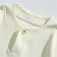 thumbnail image 3 of Sweatshirts for Men 2025 Fall Winter Long Sleeve Henley Collar Casual Plain Oversized Sweatshirt Pullover Tops, 3 of 8