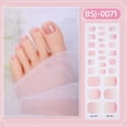 thumbnail image 6 of Sparkles Toenail Polish Strips Toenail Stickers Semi Cured Gel Toenail Strips, 6 of 18