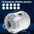 thumbnail image 4 of 1 Uds. Entrenador eléctrico, masajeador para hombres, taza de avión para hombres, abrazadera de vibración completamente automática, ejercitador de pene de succión, juguete sexual, 4 of 5