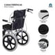 thumbnail image 3 of Silla de Ruedas Plegable Compacta Ligera para Adultos y Personas Mayores, 3 of 7