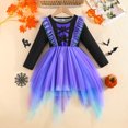 thumbnail image 2 of ABTOHE G`irls Princess Dress for Kid`s & Teen`s, Elegant Off-Shoulder Party Dress with Multilayer Skirt for Birth`day, Hallo`ween, Christma`s | Breathable Cotton Lining, 2 of 7