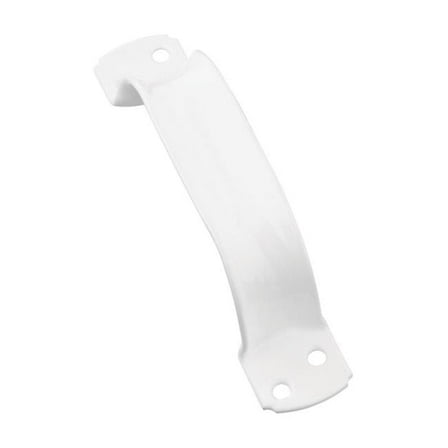 6.75 in. White Coated Door Pull