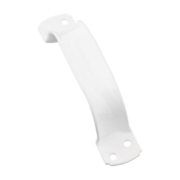 6.75 in. White Coated Door Pull