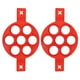 thumbnail image 4 of Molde para panqueques moldes para huevos antiadherentes de silicona roja hacer tortillas para hornear DIY ANGGREK Otros, 4 of 8