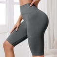 thumbnail image 5 of Arlun 3D Anti Cellulite Leggings with Pockets Slim Move Cellulite High Waisted Workout Shorts for Women Push-Up Sculpting Tummy Control Yoga Fitness Pants Grey XXL, 5 of 5