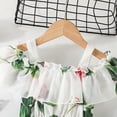 thumbnail image 2 of Baby Girls Flower Princess Dress Off Shoulder Birthday Summer Dress for 6M-5Year, 2 of 6