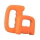 thumbnail image 4 of Juego de 2 mancuernas con agarre en D, ergonómicas, para sentadillas, levantamiento de pesas, brazos, pecho, espalda, hombros y cuerpo completo para Naranja 15 kg, 4 of 8