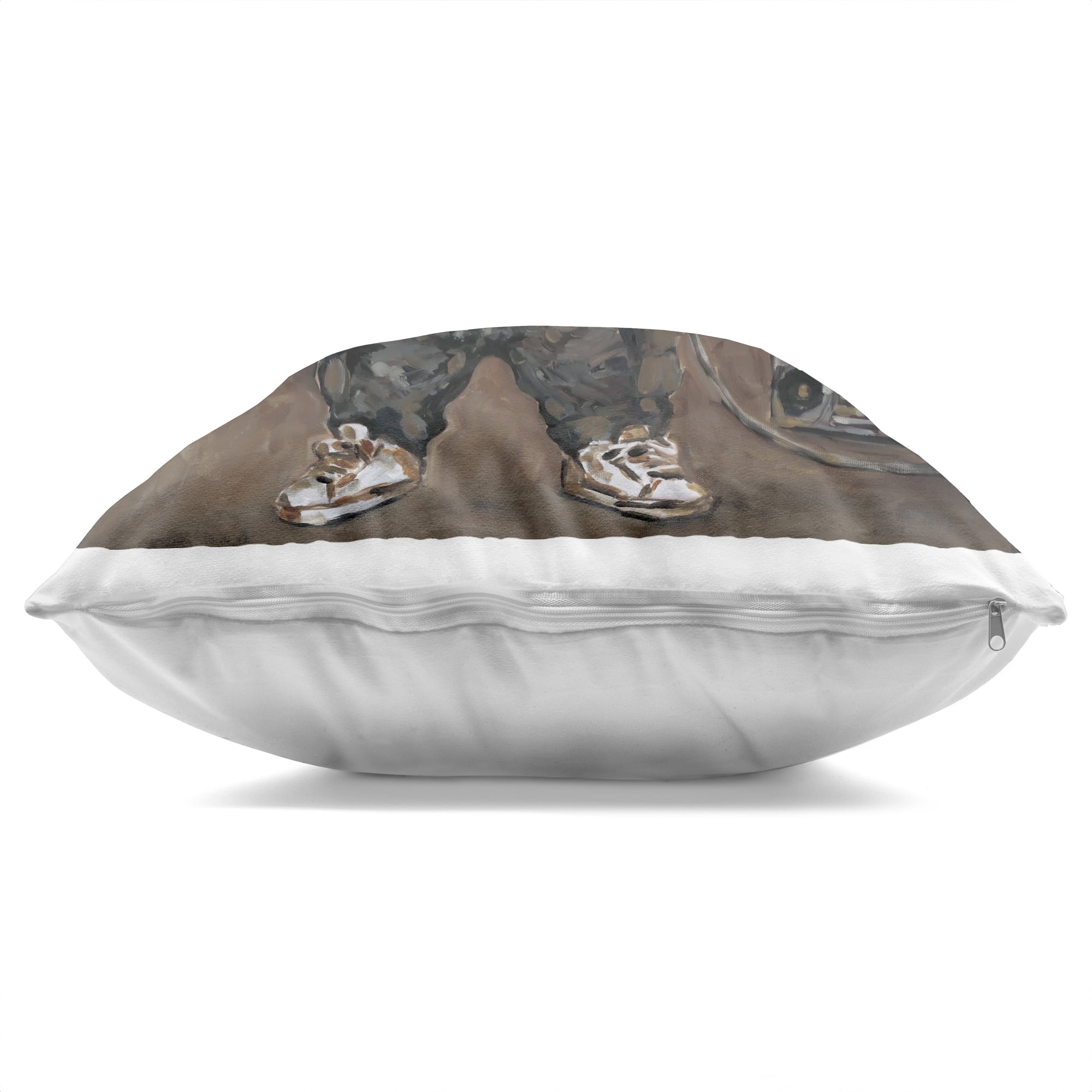 Stupell Industries Urban Rapper Cat Decorative Printed Throw Pillow, design by Studio Bautista