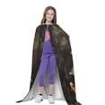 thumbnail image 4 of Honeii Koi Fish Tranquility Print Poncho Cape, Cloak Coat, Snuggly Hooded Wearable Blanket, Hooded Cape For Teenagers,Halloween Costumes-Medium, 4 of 7