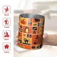 thumbnail image 5 of 12oz Coffee Tumblers Patchwork Halloween Pattern Stainless Steel Vacuum Insulated Travel Tumbler Coffee Cups Mug with Lid and Straw with Cleaning Brush for Cold & Hot Drinks, 5 of 5