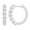 Sterling Silver, variant on Fine Jewelry Sterling Silver Lab Grown Diamond Hoop Earrings (1 cttw, E-F Color, VS1 Clarity)