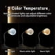 thumbnail image 4 of Moon Smart Night Light, Voice Activated LED Lamp,USB Plug-In Bedroom Night Light, 4 of 5