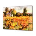 thumbnail image 1 of Póster de lienzo con pintura de paisaje de otoño impresionista, decoración de dormitorio, paisaje deportivo, decoración de oficina, regalo, estilo marco, 20 x 30 cm, 1 of 8