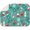 Green Christmas Baking, variant on Green Christmas Tree and Snow Pattern Dish Drying Mat for Kitchen 1 Pack, Ultra Absorbent Microfiber Dishes Drainer Mats,16x18in(41x46cm)