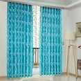 thumbnail image 3 of Agiferg 1 PCS Vigne Feuilles Tulle Porte Fenêtre Rideau Draperie Panneau Voilage Foulard Cantonnières, 3 of 4