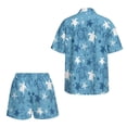 thumbnail image 5 of Xoenoiee Turtle Starfish Print 2 Piece Sets for Women Summer Oversized Short Sleeve Blouse and Shorts Lounge Sets Matching Outfits Clothing for Holiday Vacation, L, 5 of 7
