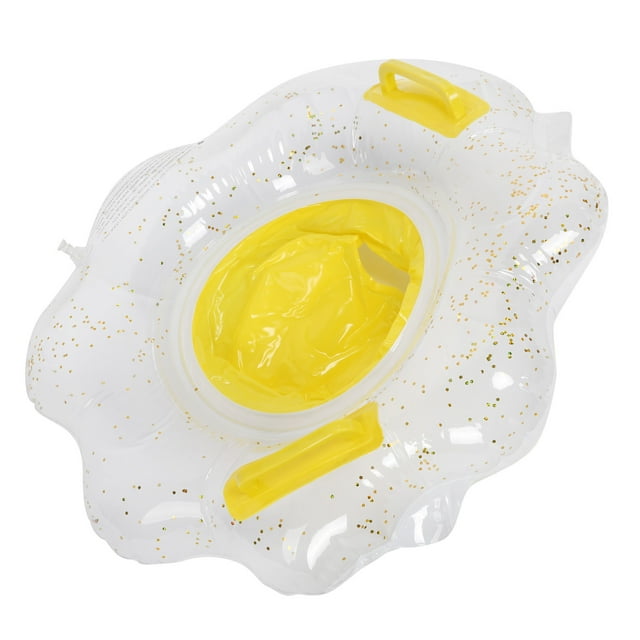 Anillo de natación inflable, anillo de natación inflable para bebés, flotadores de cintura para nadar, flotadores de natación con asas, rendimiento sólido