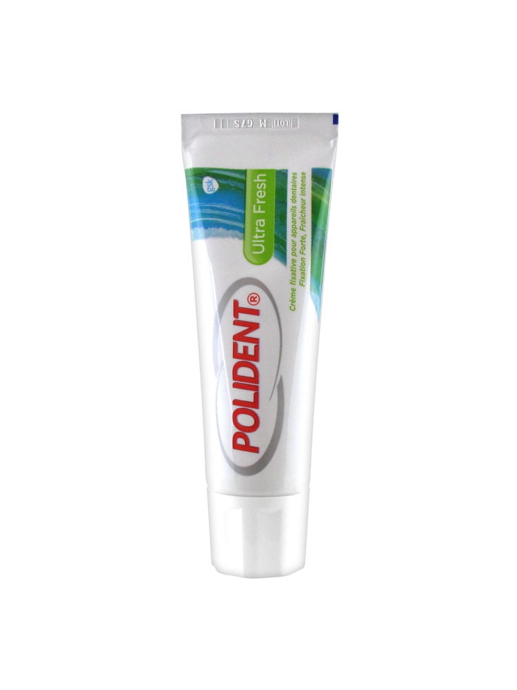 Aan boord Makkelijk te lezen Voorman Polident Ultra Fresh Fixative Cream for Dentures 40g - Walmart.com