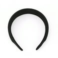 thumbnail image 4 of Unique Bargains 1 Pc Wide Solid Headbands for Women Black, 4 of 6