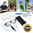 thumbnail image 7 of TINHAO Sunglasses Fit Over Glasses for Men Women Square Sun Glasses UV400 Protection Shades, 7 of 7
