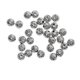 thumbnail image 5 of 30 Piezas Cabeza de gatito / Cruz / Piña / Formas 1.5-2mm Agujero Plata Tibetana suelta Espaciador suelto para joyería Fabricación de perlas DIY cruzar Soledad Granos del encanto, 5 of 8