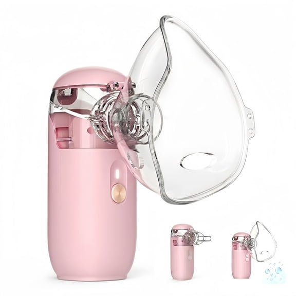 AJZIOJIRO Portable Mini Humidifier Quiet Fine Cool Mist Personal Breathing Device for Home Outdoor Users