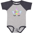 thumbnail image 3 of Inktastic Unicorn Face Girls Baby Bodysuit, 3 of 5