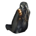 thumbnail image 2 of Balery Black And Gold White Horse Funda de Asiento para Auto con Diseño - Cubierta Frontal Suave y Transpirable con Protector Antideslizante- 1 Unidad, 2 of 5