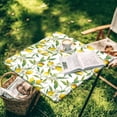 thumbnail image 4 of Square Table Cloth,Leopard Print Elastic Fitted Tablecloths for Picnic, Stretch Washable Patio Table Cover for Outdoor, Camping, Banquet and Parties, 4 of 6