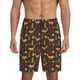 thumbnail image 1 of Fotbe Fox In Forest Pantalones Cortos de Pijama para Hombre, Ropa de Dormir, Pantalones de Pijama Cortos para Hombre-4X-Large, 1 of 6
